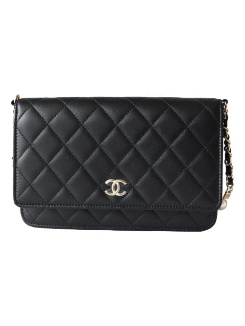 CHANEL Wallet On Chain Timeless/Classique exotic leathers handbag