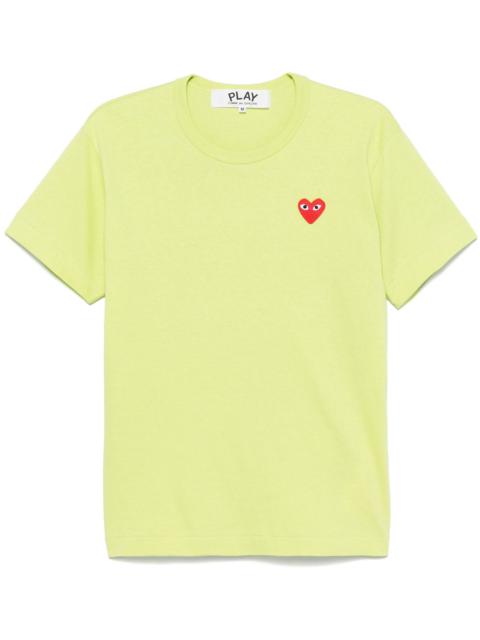 Comme des Garçons PLAY Neon Red Heart Tee Unisex