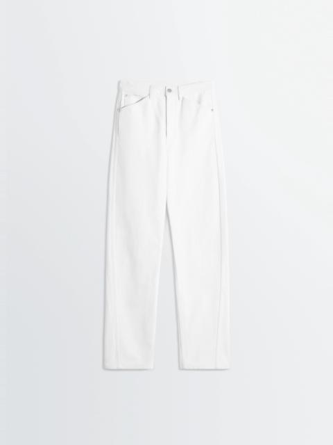 Lemaire FIVE POCKETS TWISTED PANTS IN DENIM