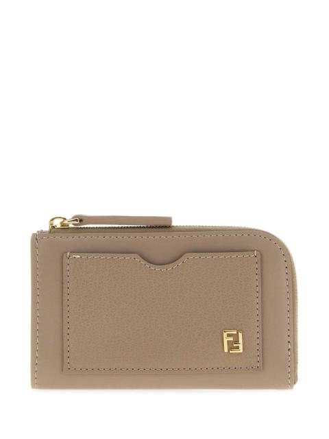 FENDI Fendi Women Card Case Pouch Vitello Grace/