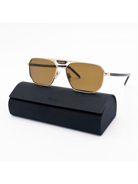 NEW PRADA PR58YS POLARIZED ZVN5Y1 SUNGLASSES SPR 58Y ZVN5Y1