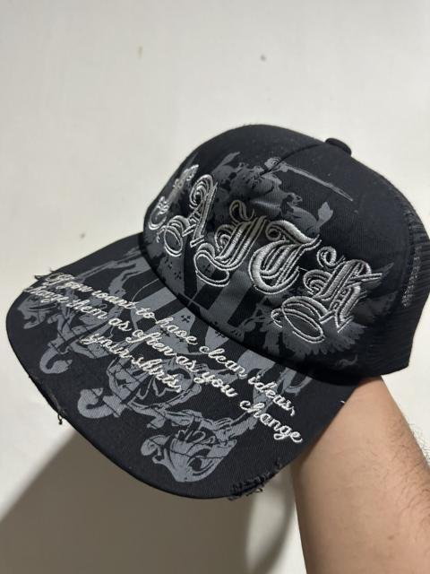 Other Designers Vintage - VTG FAITH Embroid Full Printed Trucker Hat