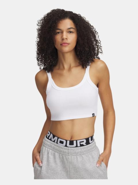 Under Armour Women's UA Rival Rib Baby Tank