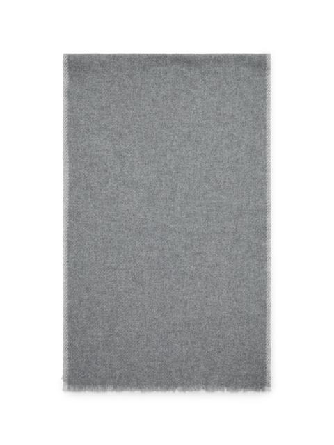 Brunello Cucinelli Brunello Cucinelli Cashmere scarf in Medium Grey at Nordstrom