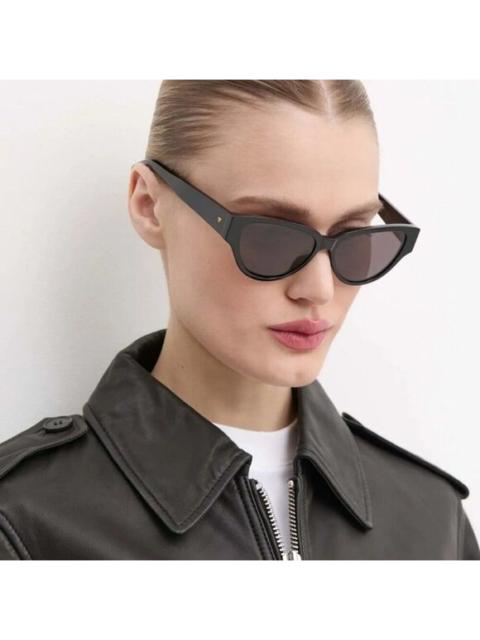 Bottega Veneta Bottega Veneta Women Sunglasses Black Grey Cat Eye BV1319S 001 BRAND NEW