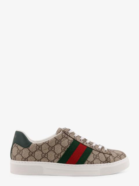 GUCCI Gucci Ace Supreme Gg Fabric Low-Top Sneakers