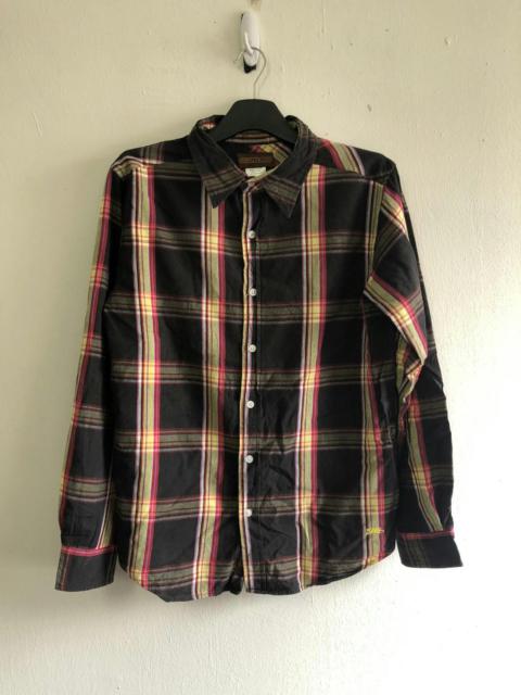 Other Designers Tokyo - OCTOPUS ARMY Shirt Japan Plaid No Pocket