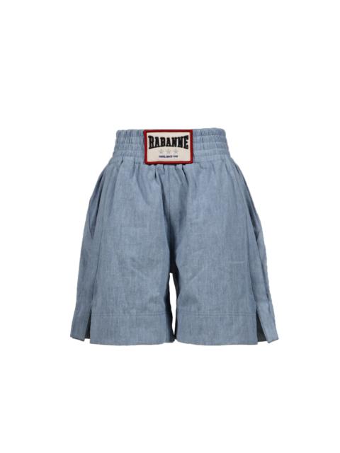 rabanne PANTALON / BLU