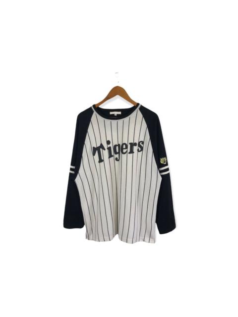 Other Designers Vintage - TIGER HANSHIN LONG SLEEVE STRIPES