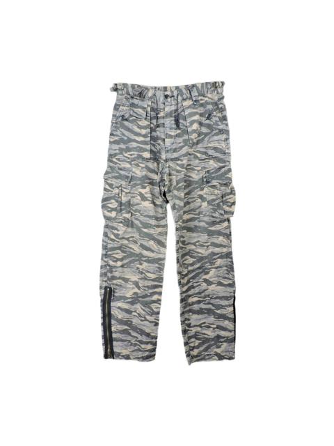 Other Designers MATHAWK UNION MADE TIGER STRIPES CARGO LONG PANTS