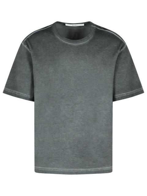 Séfr Sefr MAURO Grey Cotton T-shirt Black