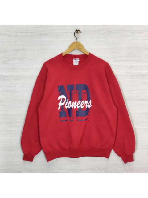 Other Designers Jerzees × Vintage - Vintage 90s North Dakota Pioneers Crewneck Sweatshirt