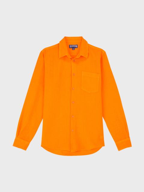 Vilebrequin MEN LINEN SHIRT SOLID