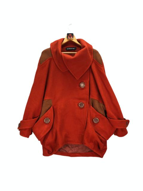 Other Designers MERCIBEAUCOUP NICE DESIGN WOOL HEAVY COAT #7220-119