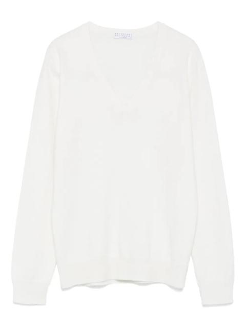 Brunello Cucinelli Brunello Cucinelli Women Cashmere Sweater With Monili