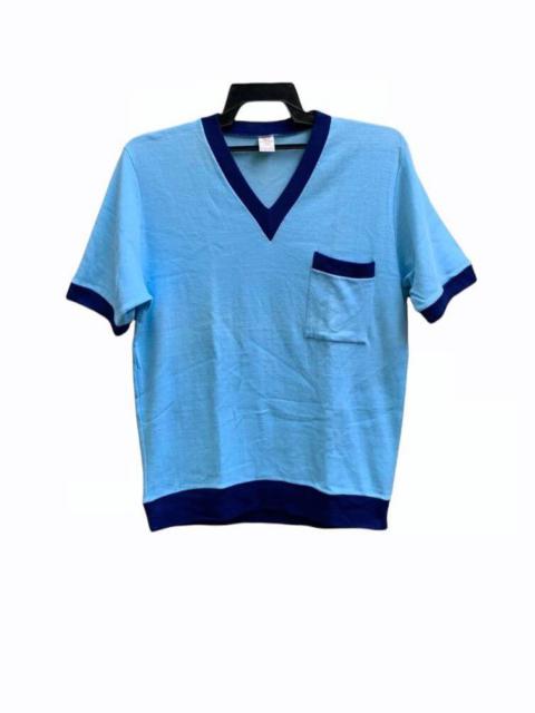 Other Designers Vintage V Nick West Germany Plain Ringer shirt