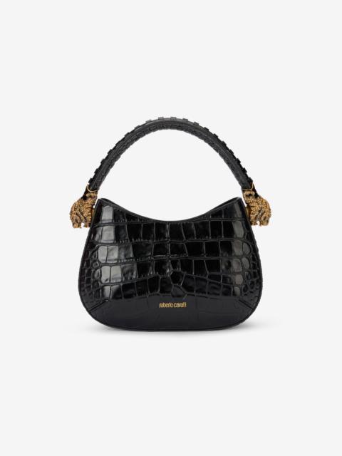 Roberto Cavalli Roar Bag hobo with jewel tigers