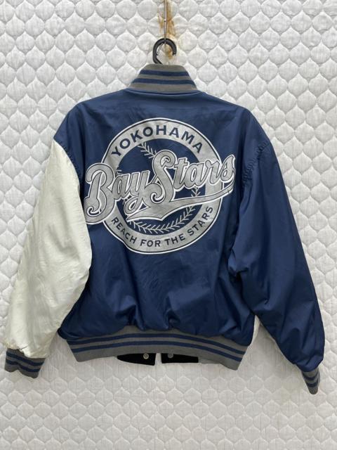 Other Designers Archival Clothing - 🔥🔥🔥STEALS YOKOHAMA BAY STARS REVERSIBLE VERSITY JACKET