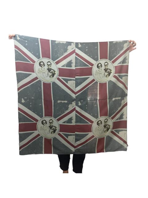 Other Designers Japanese Brand - Union jack flag scarves Gawd save the quen samantic design