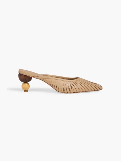 Cult Gaia Emma leather mules