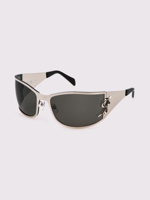 Blumarine METAL WRAP-AROUND SUNGLASSES