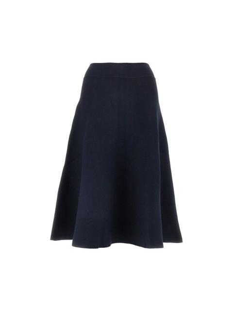 The Frankie Shop The Frankie Shop 'July' Knitted Midi Skirt Blue