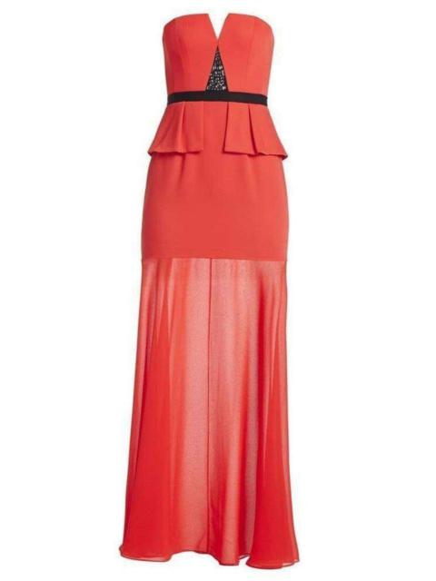Other Designers Caitlyn Strapless Embellished-Bodice Gown