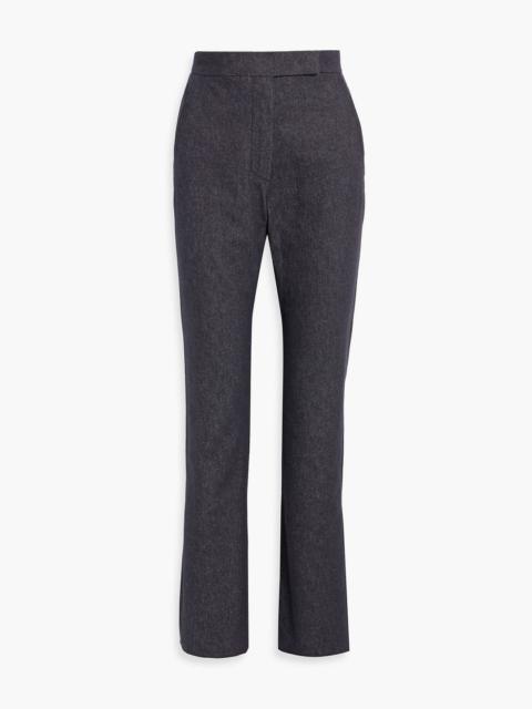 Max Mara Galizia cotton-twill slim-leg pants