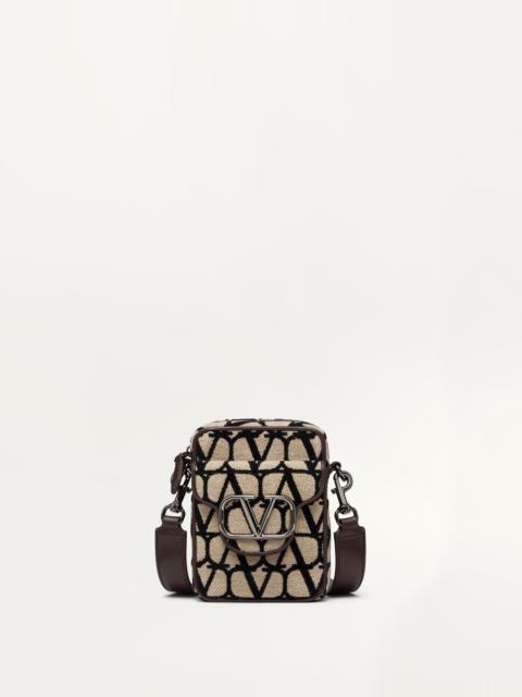 Valentino MINI LOCÒ TOILE ICONOGRAPHE SHOULDER BAG