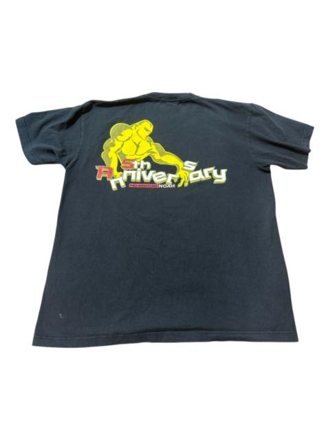 Other Designers Vintage 2000s Pro Wrestling NOAH 5th Anniversary Show Tee
