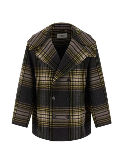 SAINT LAURENT Caban coat