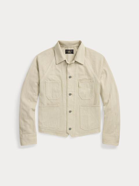 RRL by Ralph Lauren Knit Herringbone Twill Jacket