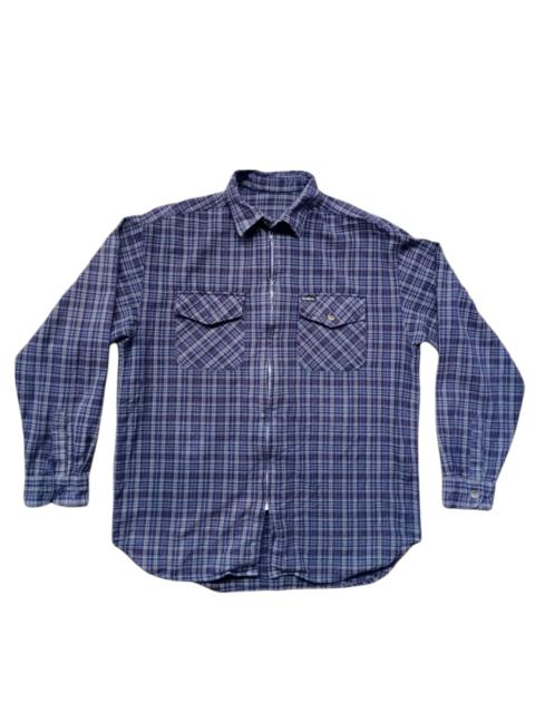 Other Designers Vintage Oshkosh Flannel Zipper Jacket