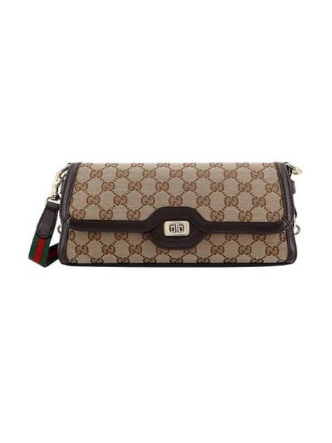 GUCCI Gucci Original Gg Fabric Medium Luce Shoulder Bag