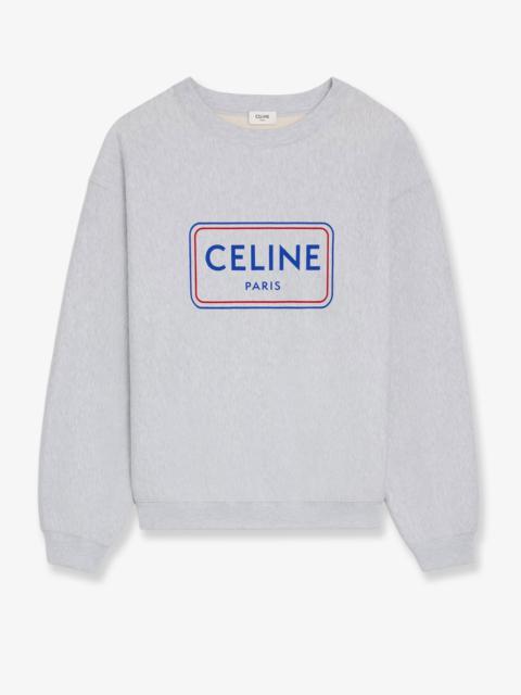 CELINE Celine Cotton Sweatshirt With Logo Print