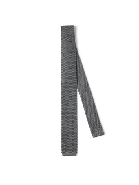 Brunello Cucinelli Brunello Cucinelli Knit necktie in Grey at Nordstrom