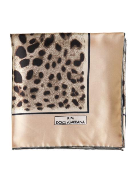 Dolce & Gabbana 'leopardo' Scarf