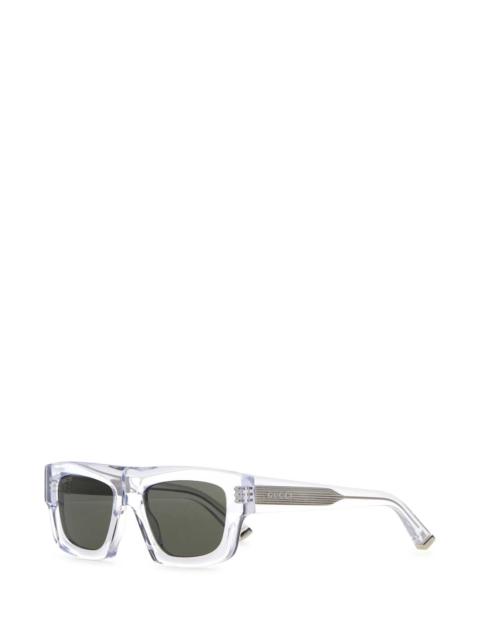 GUCCI Gucci Men Transparent Acetate Sunglasses