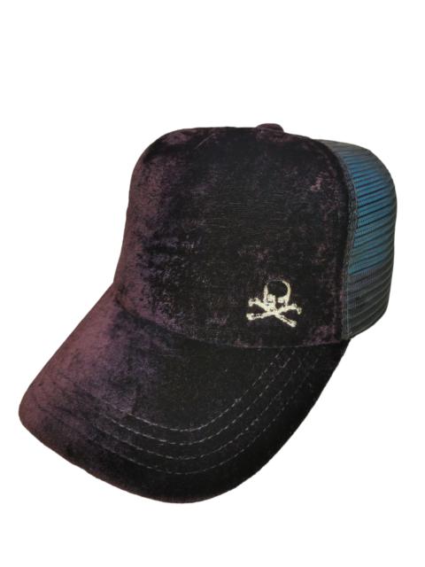 Other Designers Skulls - JAPANESE DESIGNER JUNMEN SKULLS GOLD TRUCKER HAT CAP