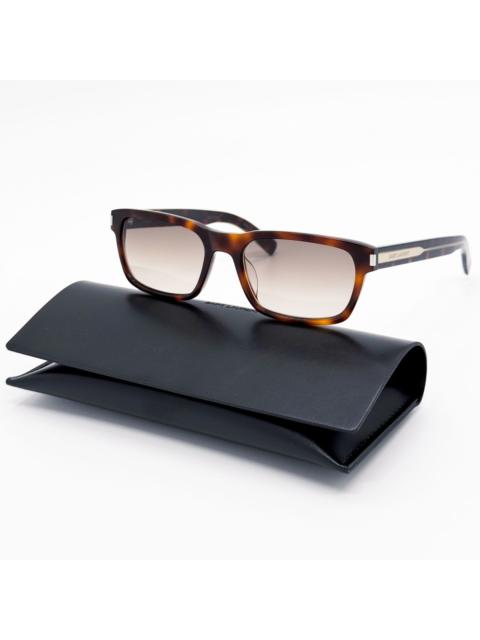 SAINT LAURENT NEW SAINT LAURENT SUNGLASSES SL662 002 UNISEX HAVANA EYEWEAR