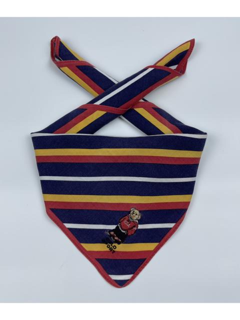 Ralph Lauren vintage polo sport bandana handkerchief neckerchief scarf