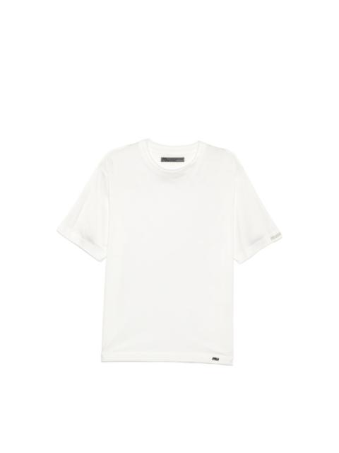 Massimo Osti Studio LOGO-PRINT ROUND-NECK T-SHIRT