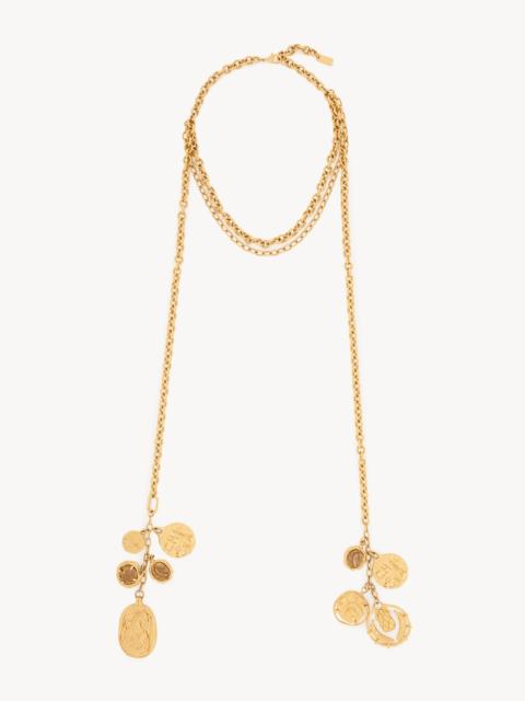 Chloé THE CHLOÉ MEDALS NECKLACE