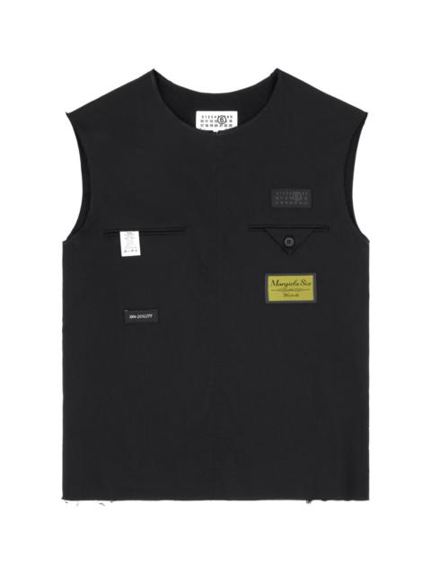 MM6 Maison Margiela PATCH POCKET TANK TOP