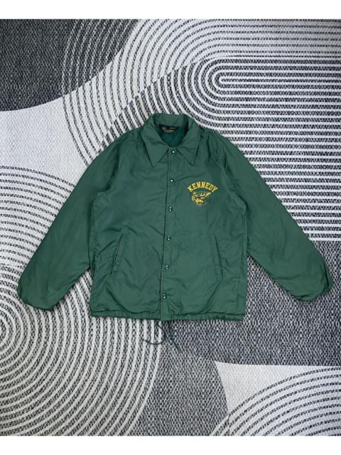 Champion 🔥Vintage 70s Champion Kennedy Tiger Embroidered Coach Jacket