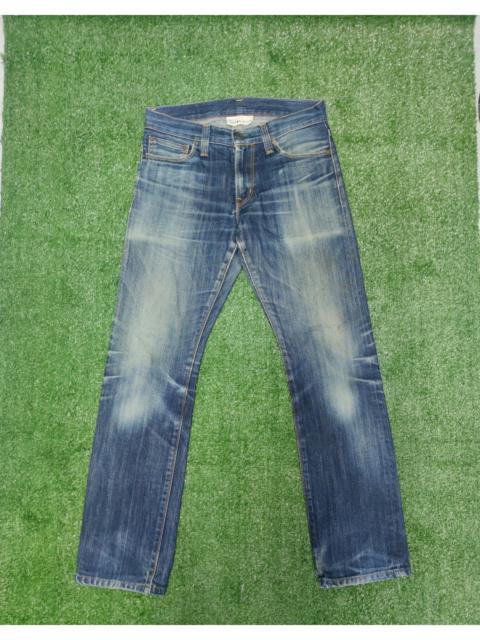 Other Designers Designer - BACK NUMBER JAPAN DISTRESSED DENIM (J312)