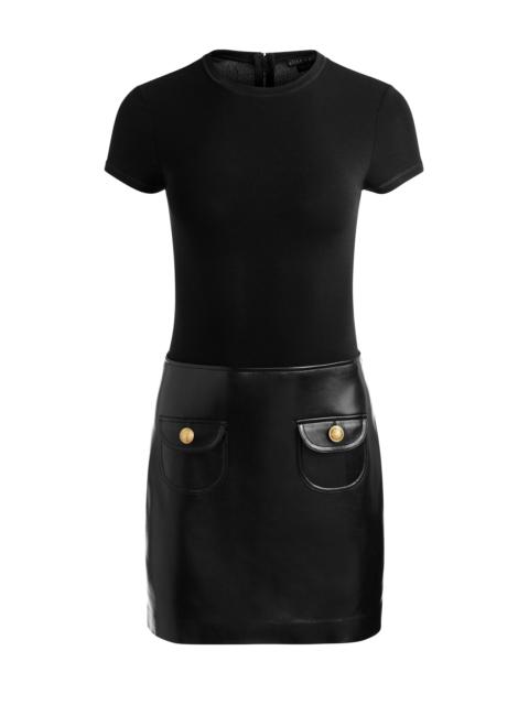 Alice + Olivia SYDNEY VEGAN MINI DRESS