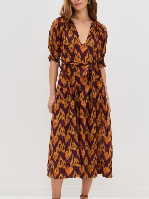ULLA JOHNSON Selena Puff Sleeve Dress