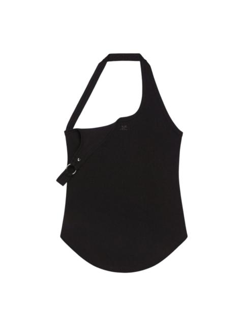 courrèges Undressed 90's Rib Buckle Tank