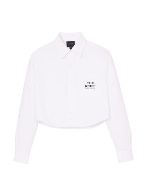 Marc Jacobs Cotton cropped shirt